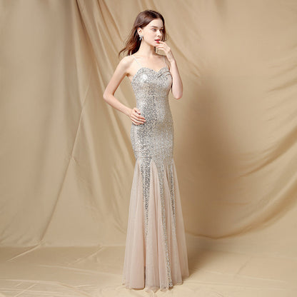 Slim Fishtail Formal Dress