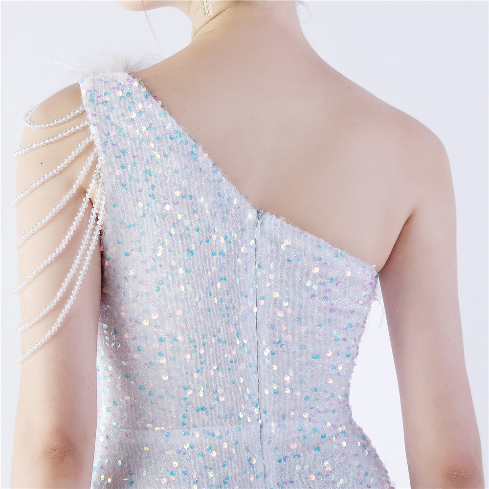 Side Split Formal Dress