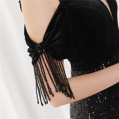 Athena Halter Long Evening Formal Dress