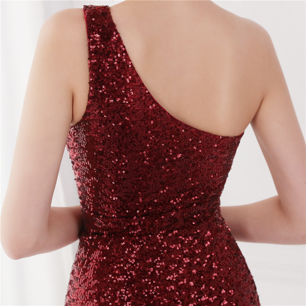 Sequin Long Formal Dress
