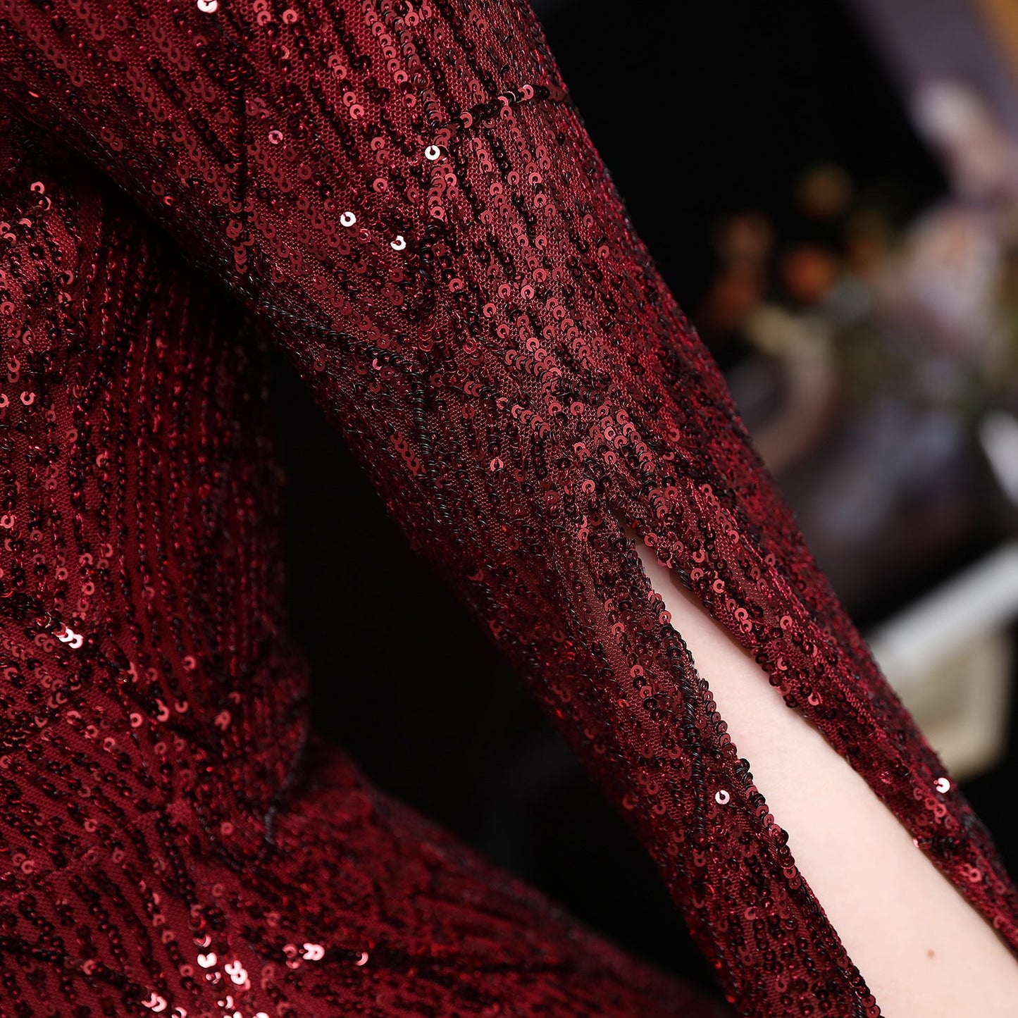 Sequin Long Formal Gown