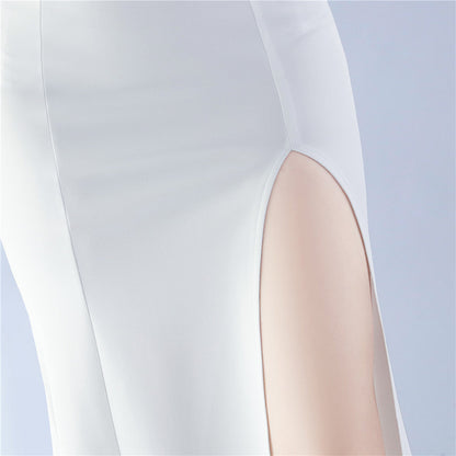 Exhibition and Wedding Evening Formal Gown