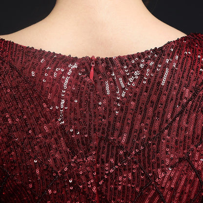 Sequin Long Formal Gown