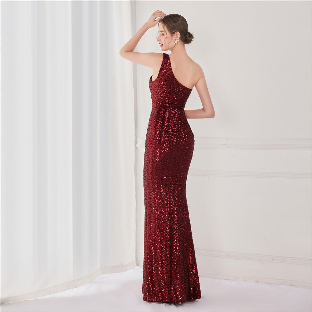 Sequin Long Formal Dress