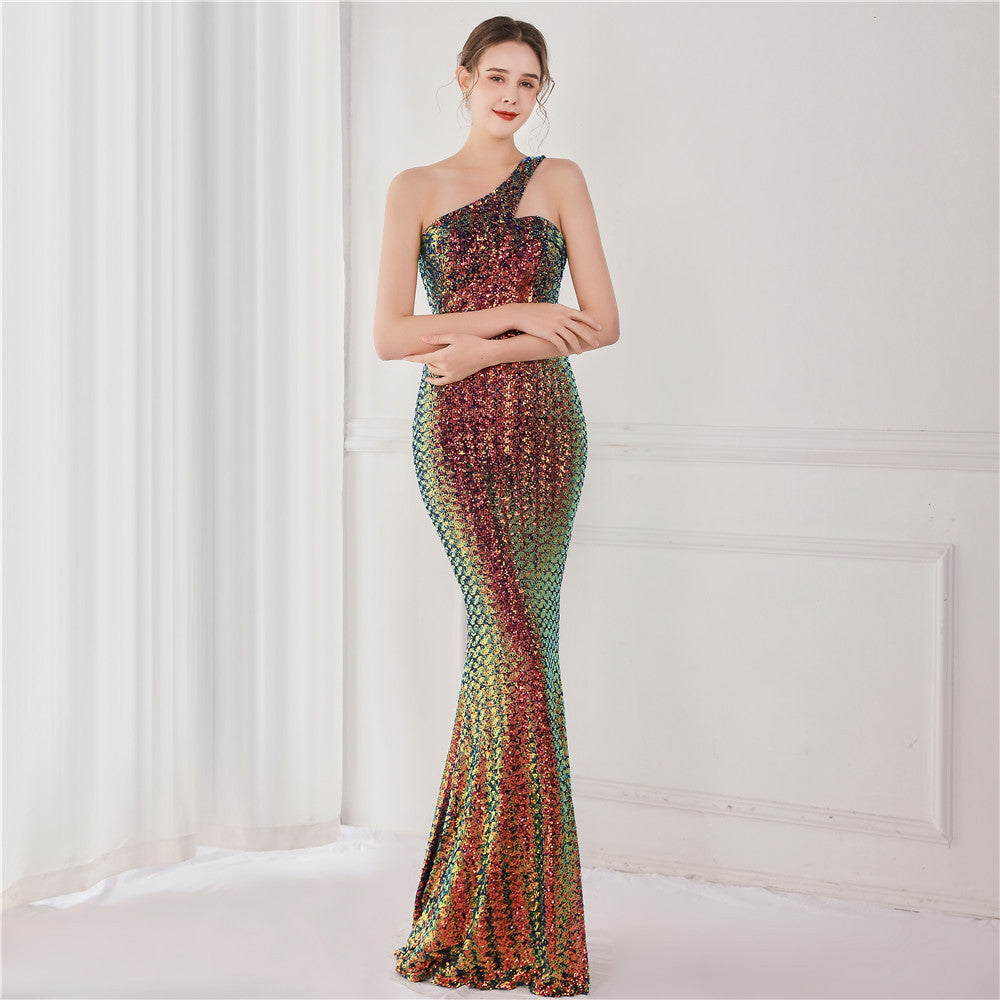 Sequin Long Formal Dress
