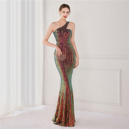 Sequin Long Formal Dress