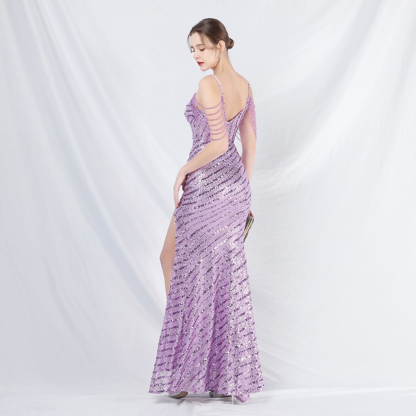 Long Halter Formal Dress