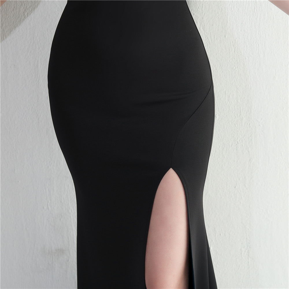 One Shoulder Long Formal Dress