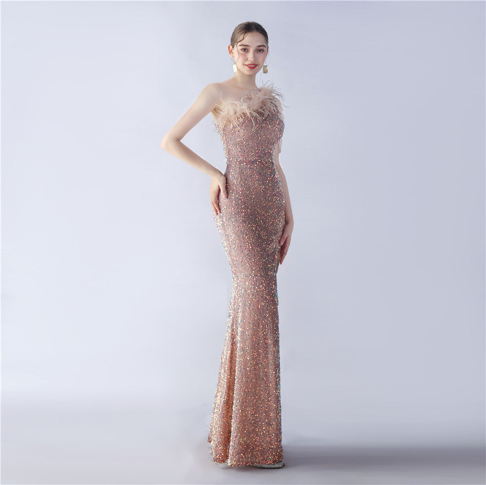 Side Split Formal Dress