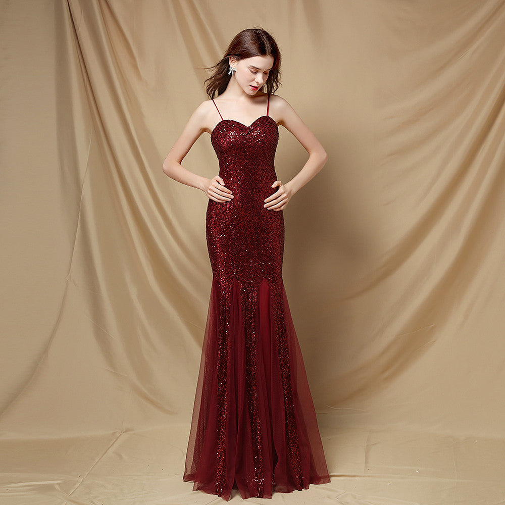 Slim Fishtail Formal Dress