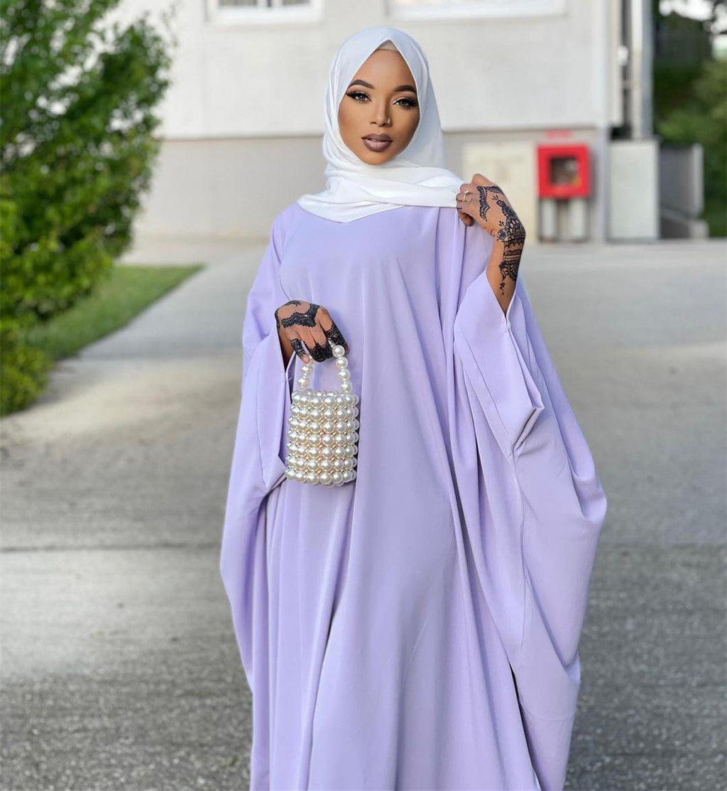 2pcs Set ROBE DRESS Hijab+ Abaya