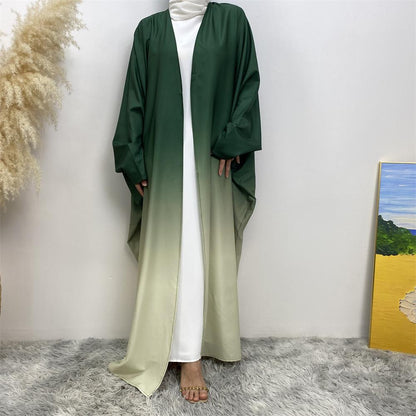 Loose Gradient Cardigan Abaya