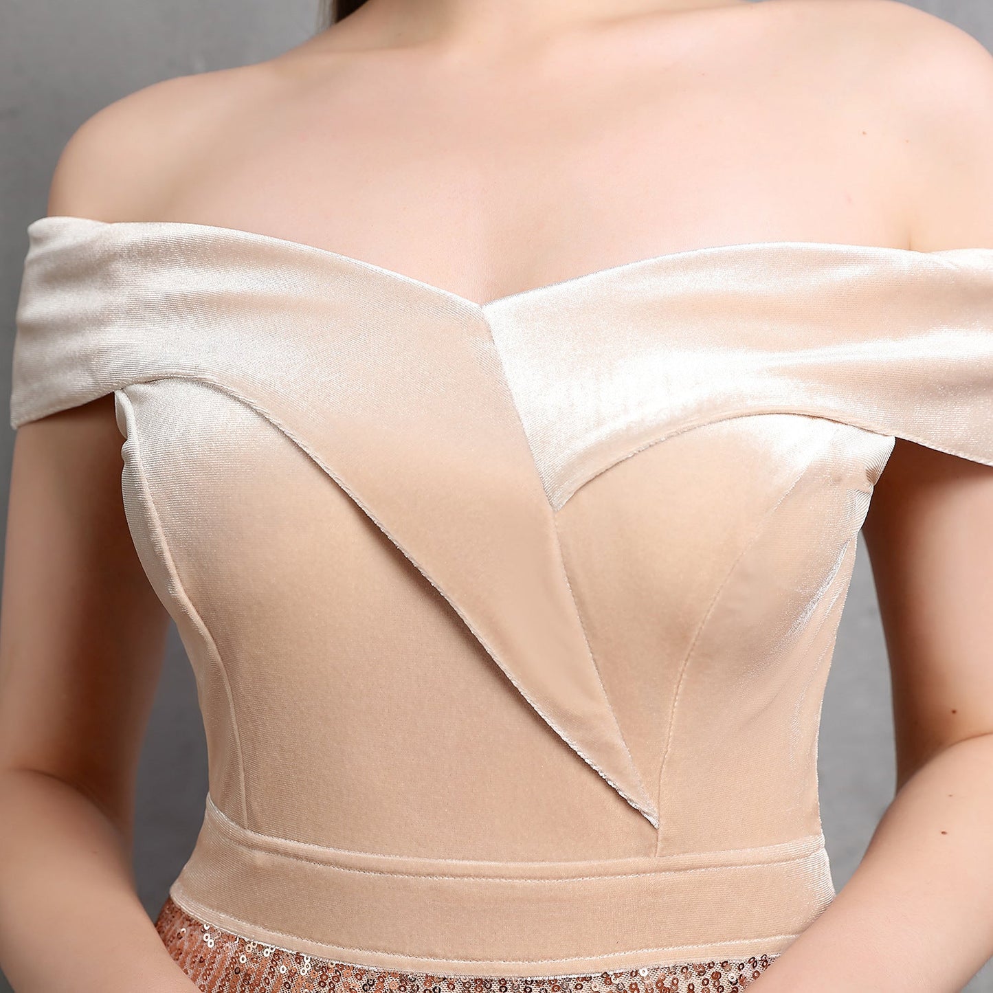 One Shoulder Fishtail Formal Dress