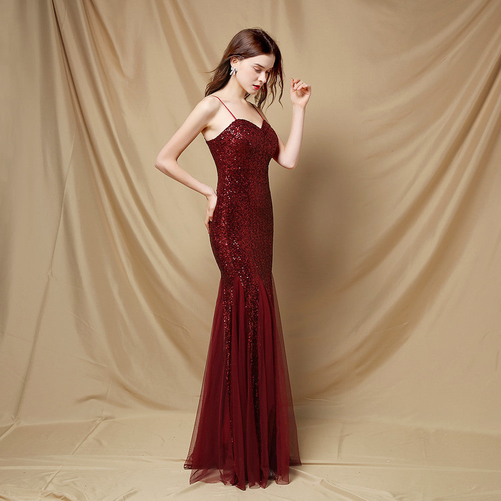 Slim Fishtail Formal Dress