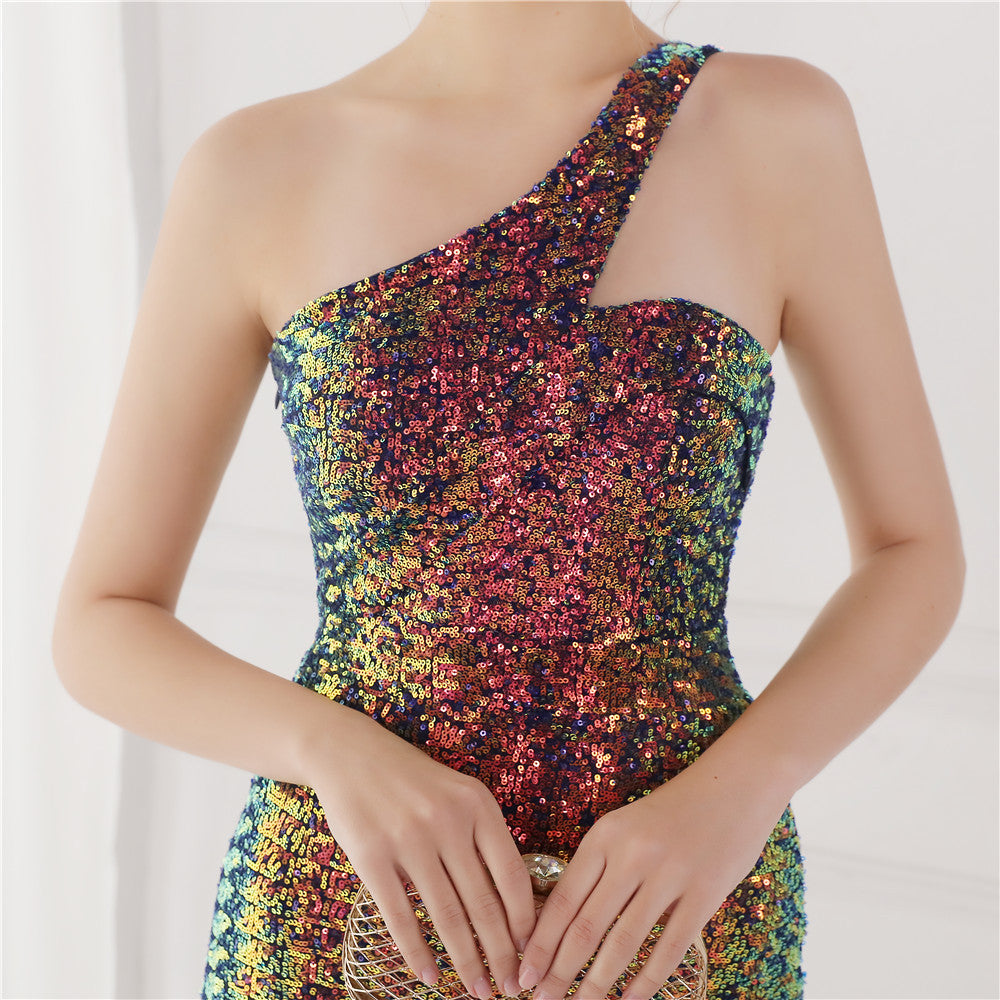 Sequin Long Formal Dress