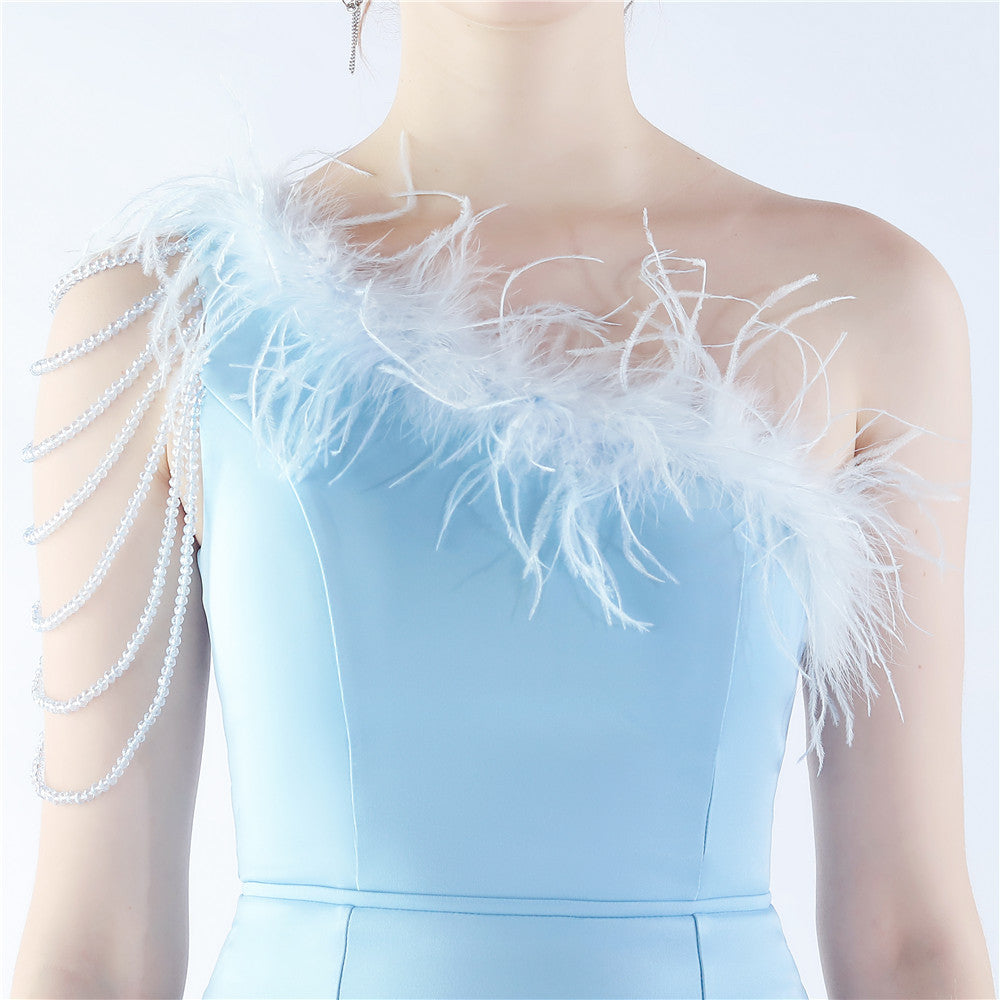 Exhibition and Wedding Evening Formal Gown