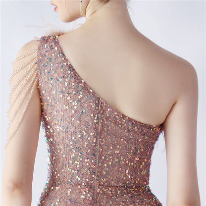 Side Split Formal Dress