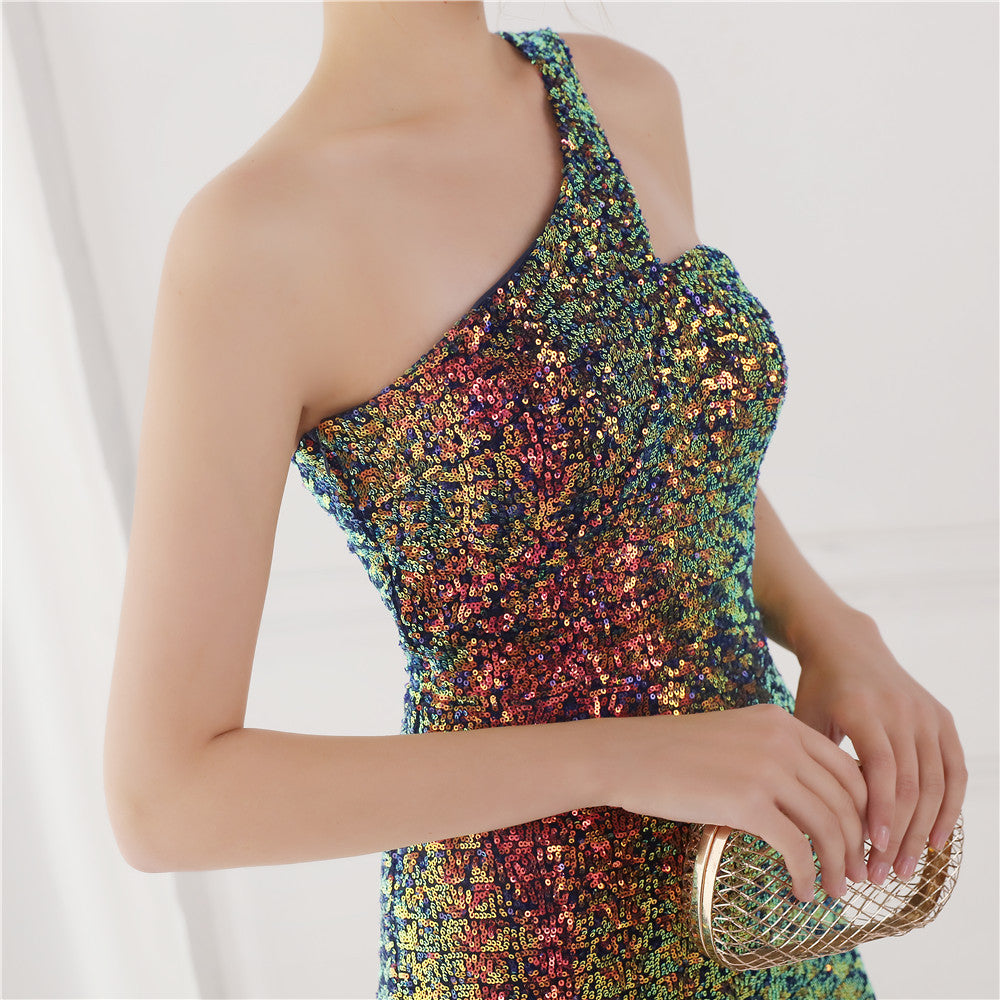 Sequin Long Formal Dress