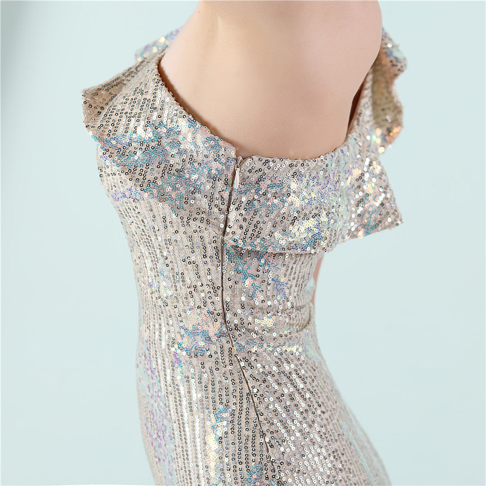 One Shoulder Formal Dress