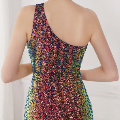 Sequin Long Formal Dress