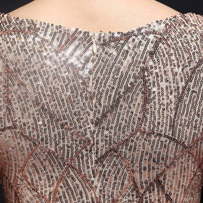 Sequin Long Formal Gown