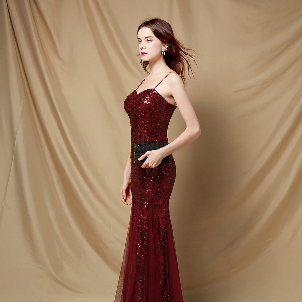Slim Fishtail Formal Dress