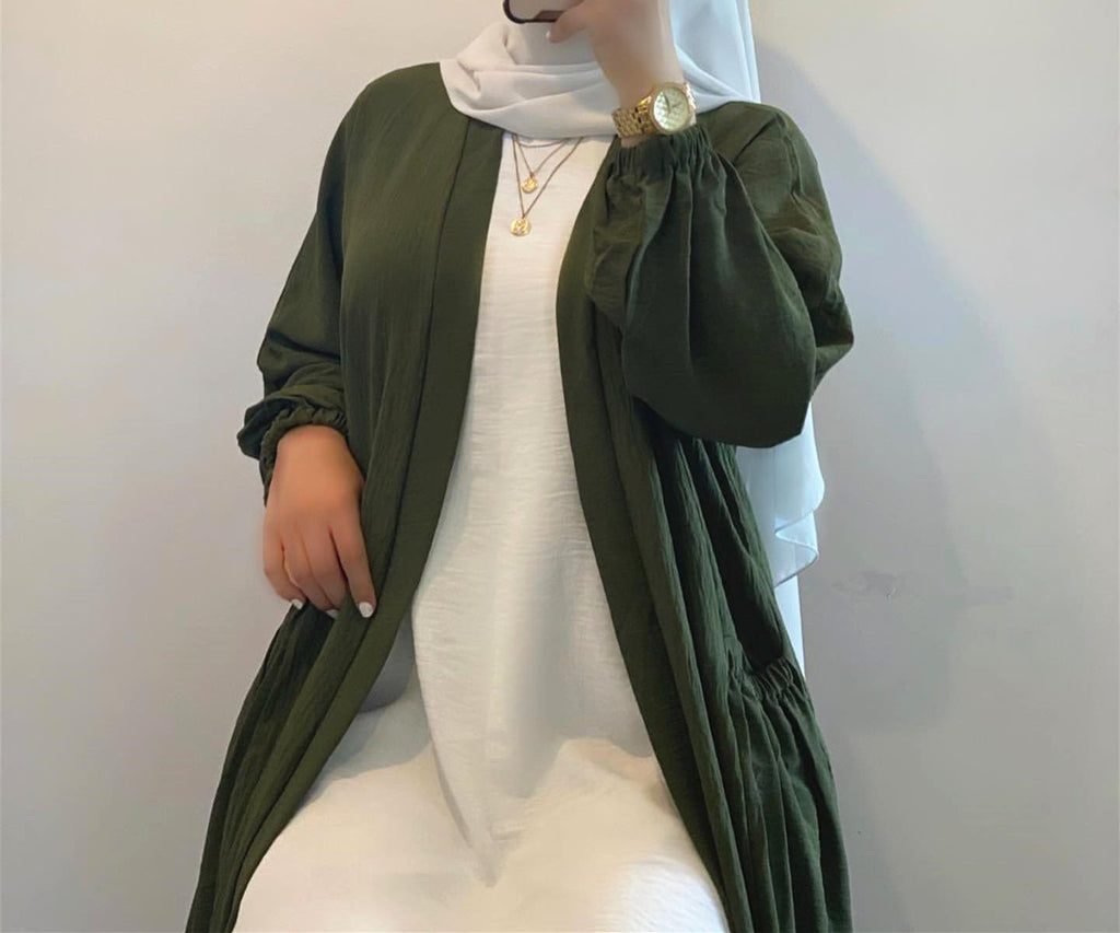 Elegant Coat Long Skirt