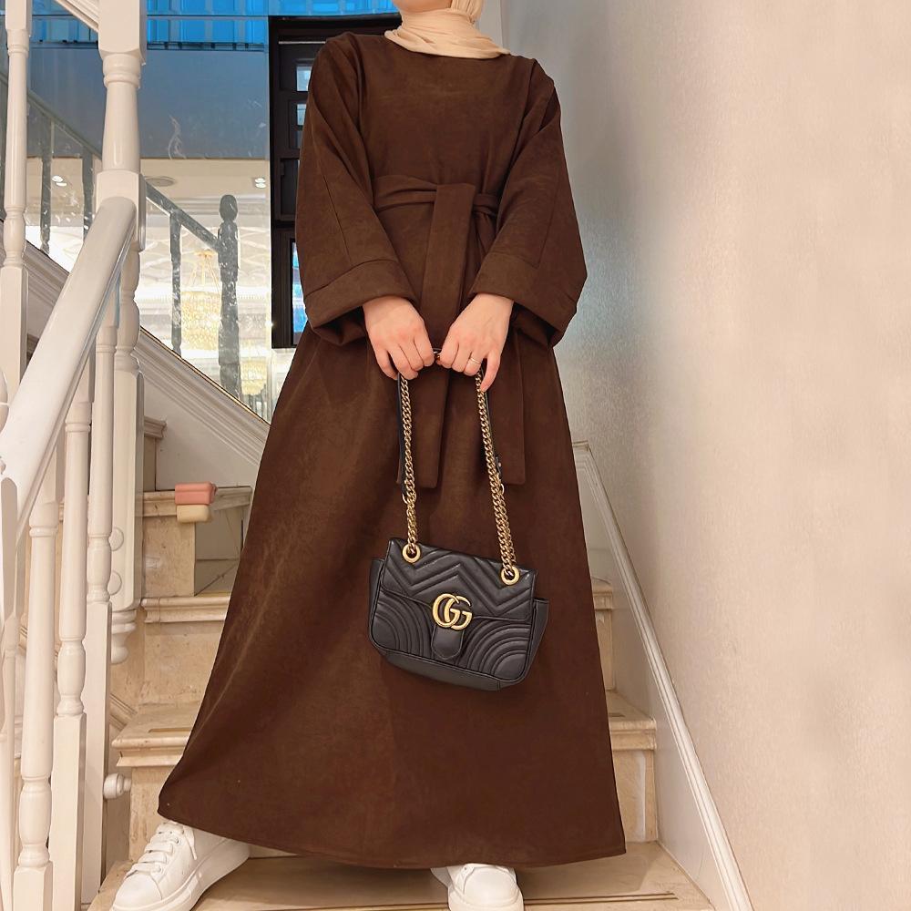 Solid Color Tunic Dress