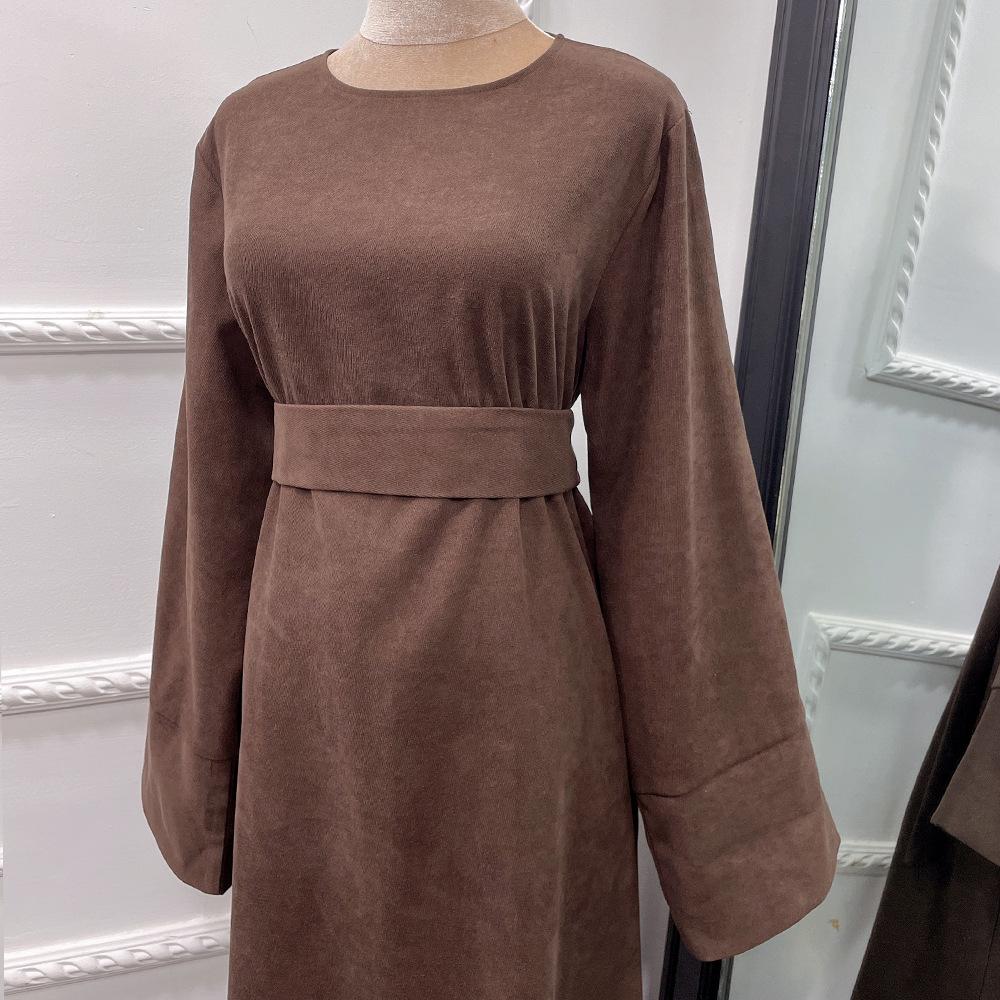 Solid Color Tunic Dress