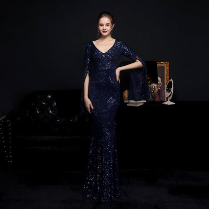 Sequin Long Formal Gown