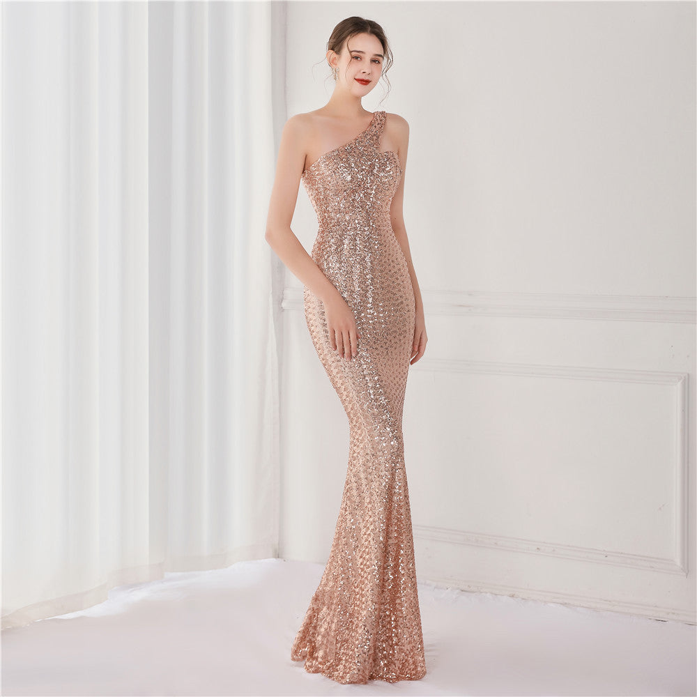 Sequin Long Formal Dress