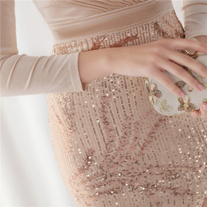 Beaded Formal Dress