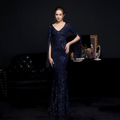 Sequin Long Formal Gown