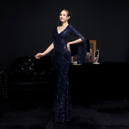 Sequin Long Formal Gown