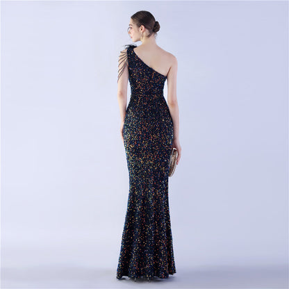 Side Split Formal Dress