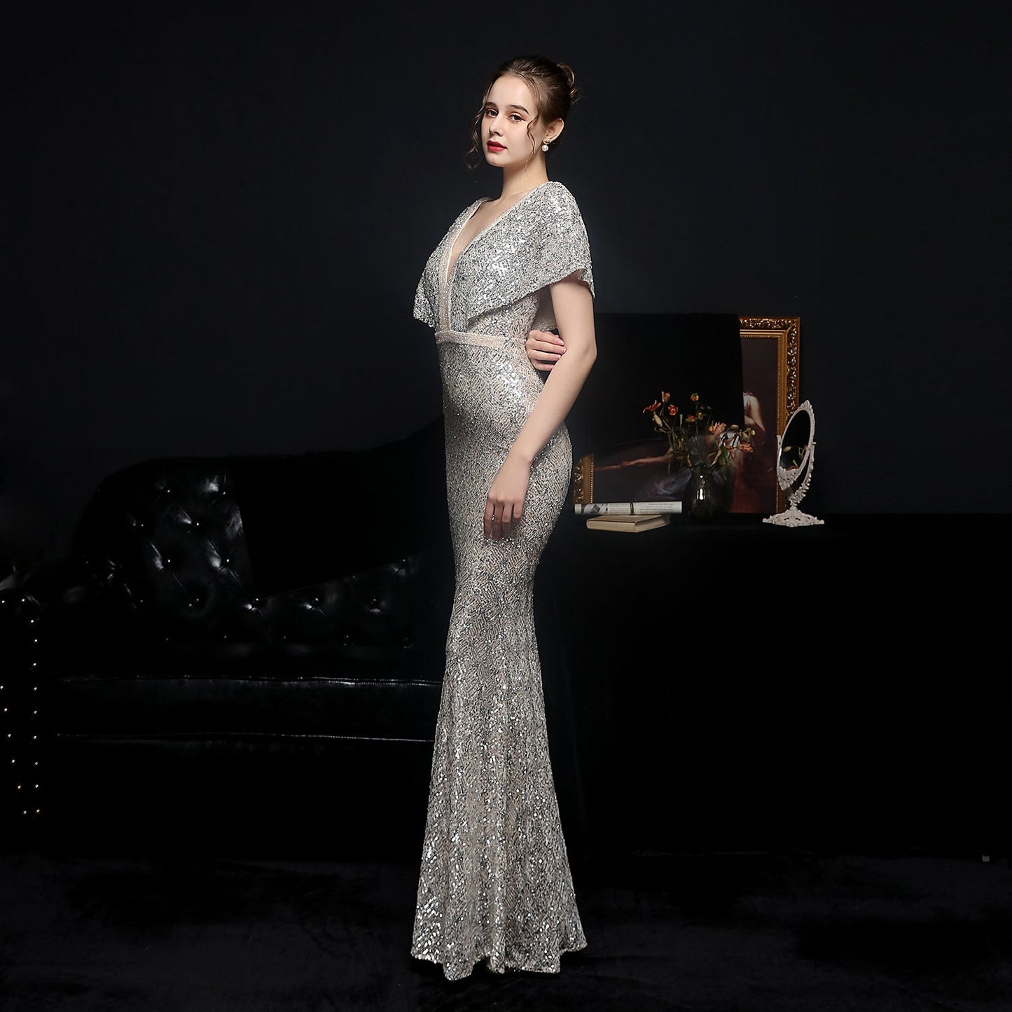 Beaded Formal Dress