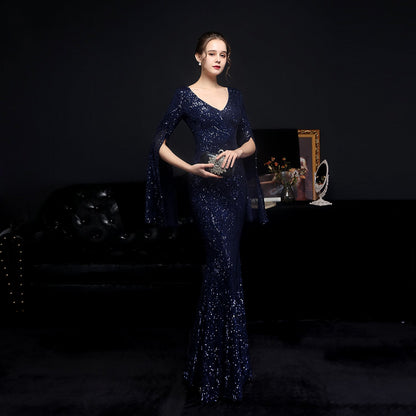 Sequin Long Formal Gown