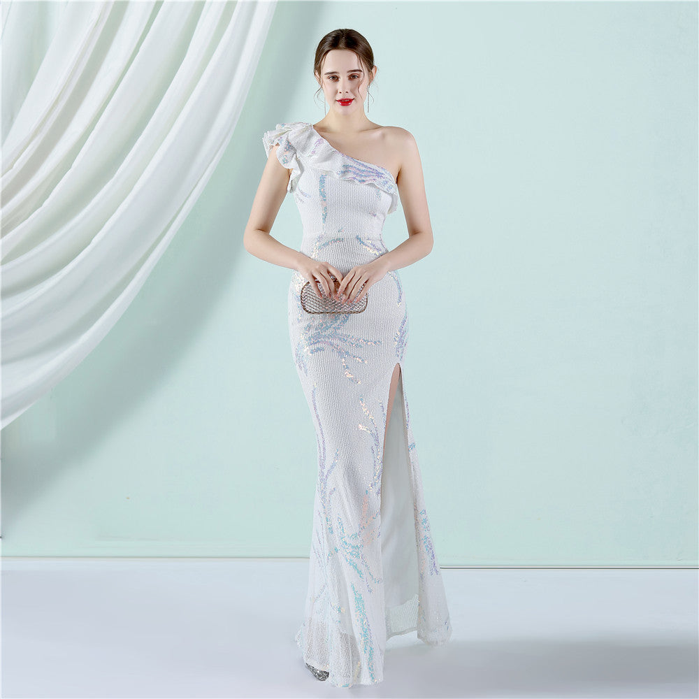 One Shoulder Formal Dress