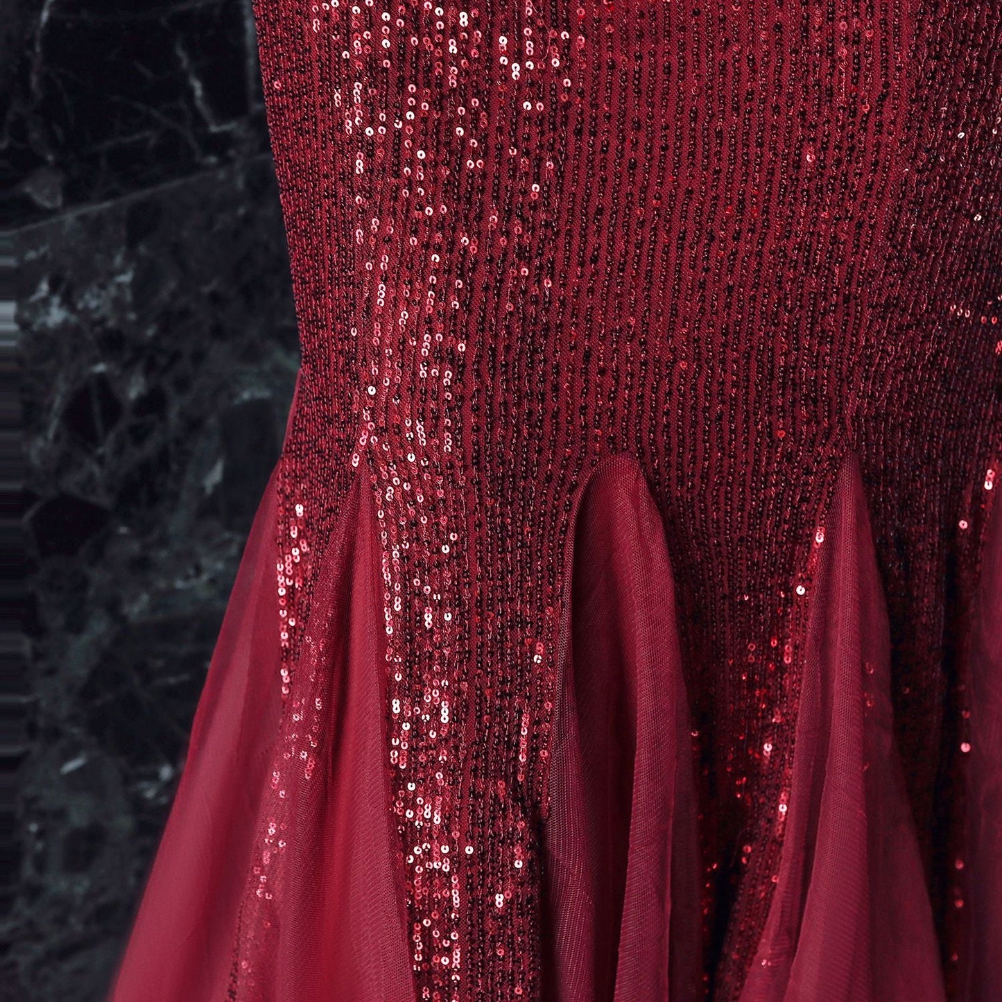 Long Sequin Formal Dress