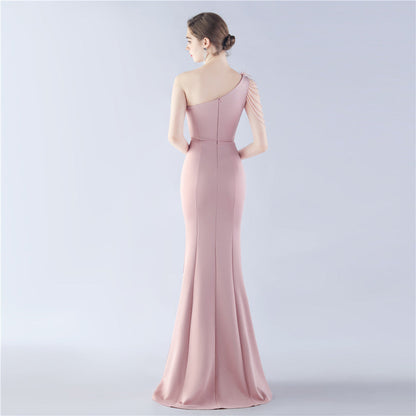 Exhibition and Wedding Evening Formal Gown