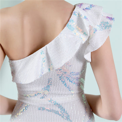 One Shoulder Formal Dress