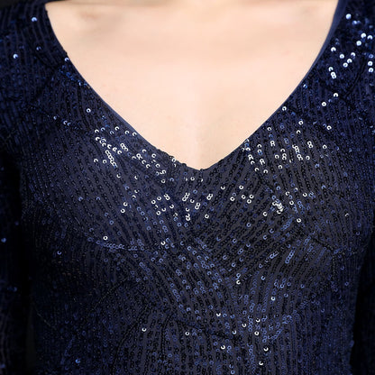 Sequin Long Formal Gown