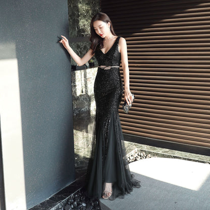 Long Sequin Formal Dress