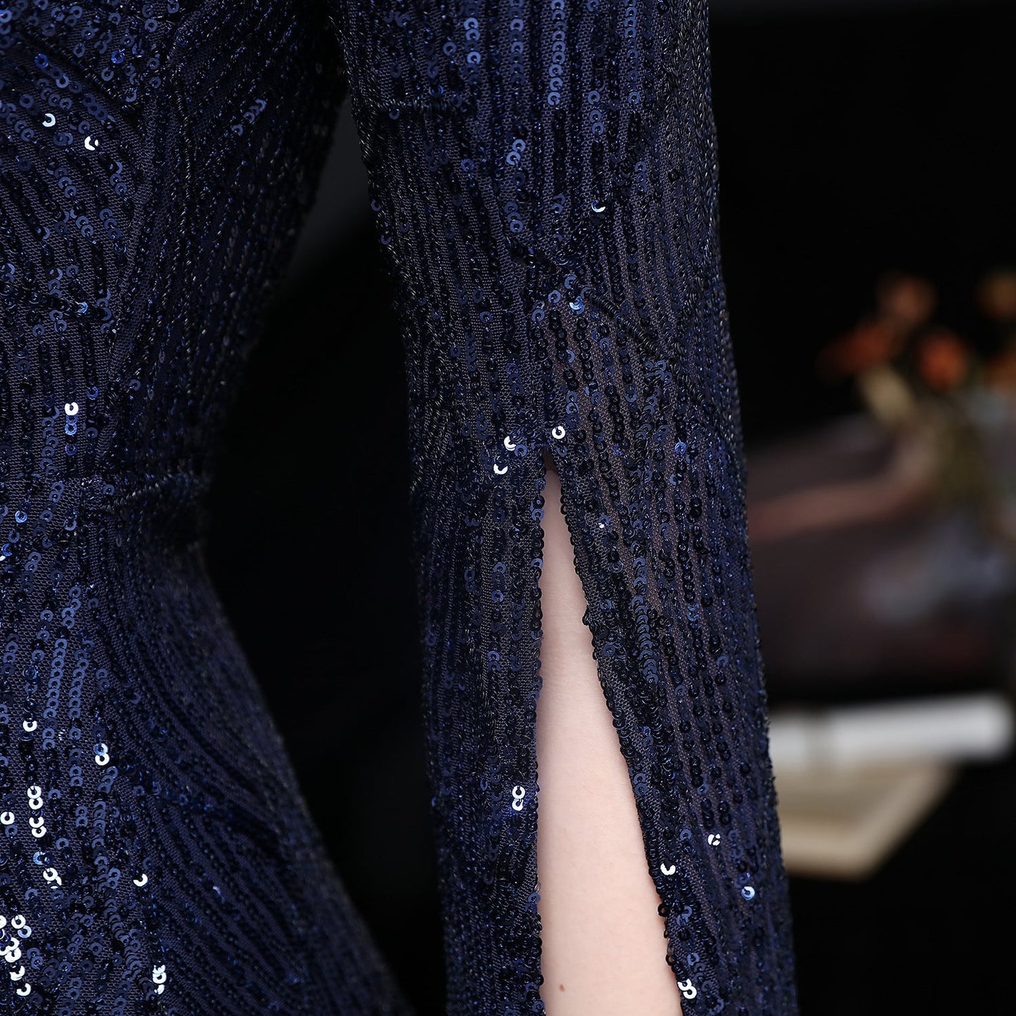 Sequin Long Formal Gown