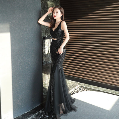 Long Sequin Formal Dress