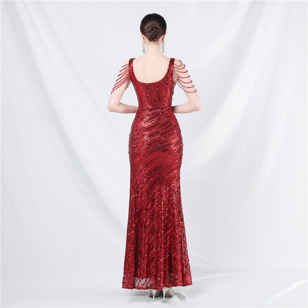 Beaded Formal Dress