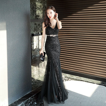 Long Sequin Formal Dress