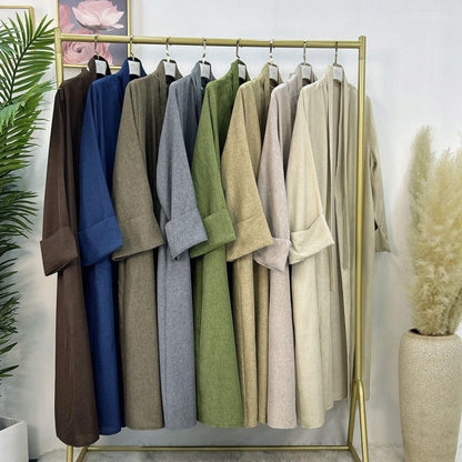2pcs Set Cardigan+Inner Dress