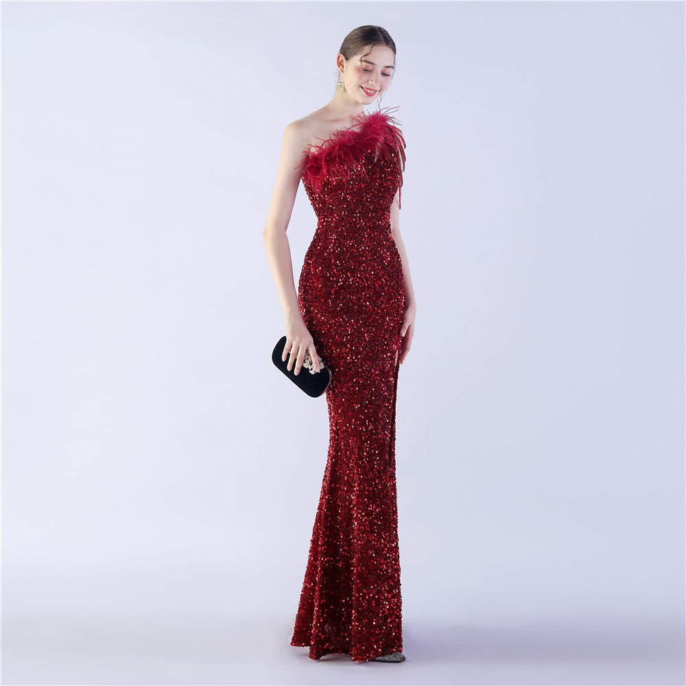 Side Split Formal Dress