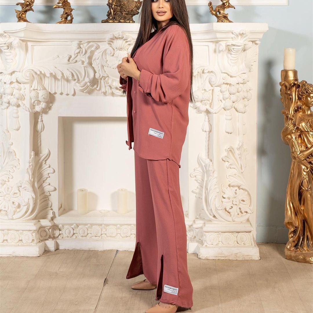 Set 3 pezzi: camicia a maniche lunghe, gilet e pantaloni